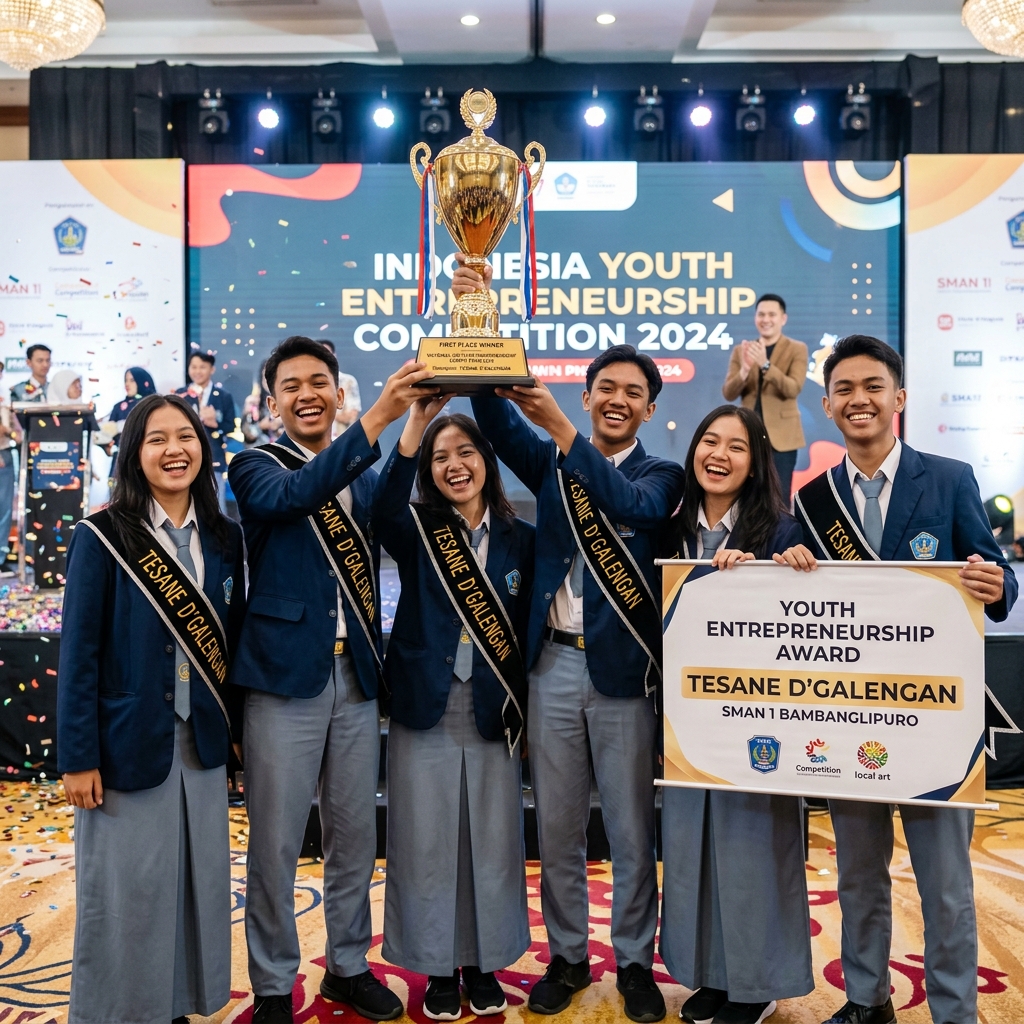 TESANE D'GALENGAN Raih Juara Inovasi Kewirausahaan Pemuda Bantul 2026